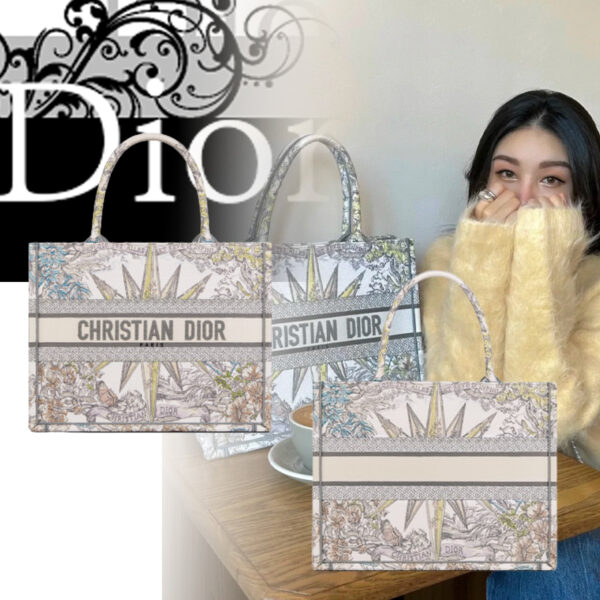 人気の新商品 DIOR BOOK TOTE ミディアムバッグ