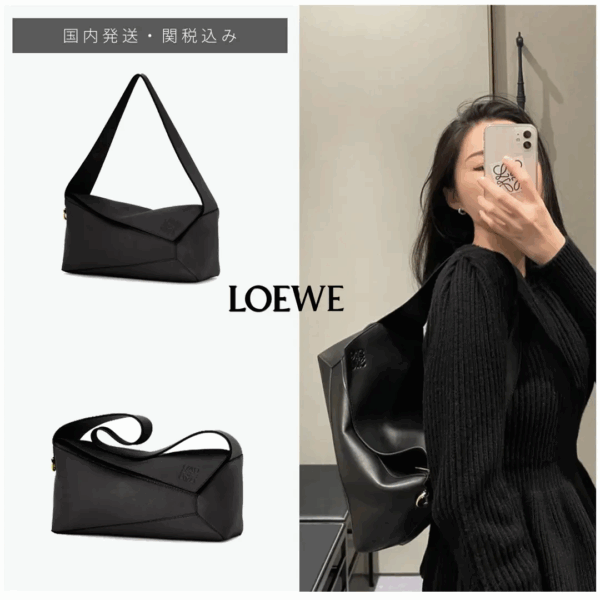 国内即発 LOEWE Puzzle hobo ショルダーバッグ