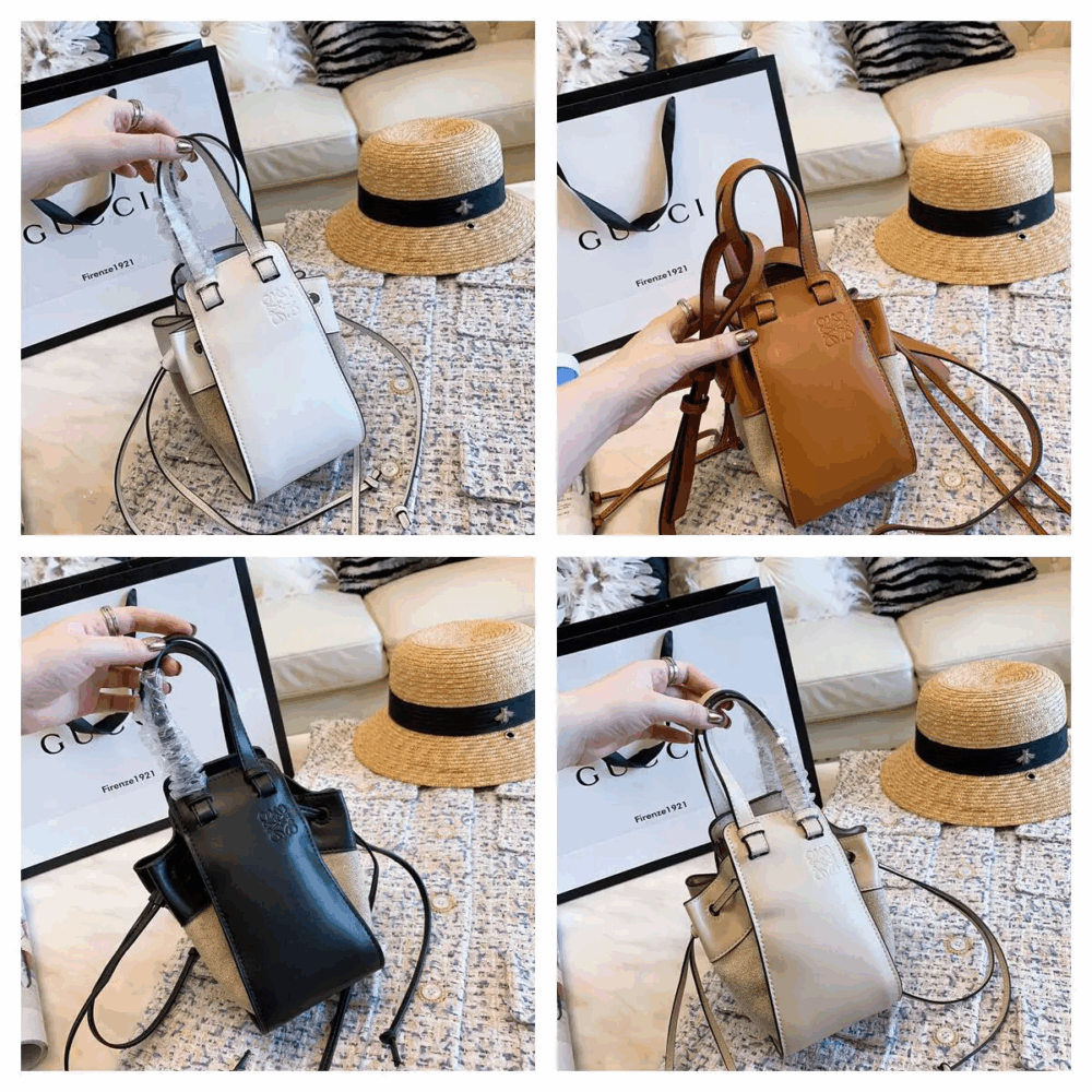Loewe/Luo Yiwei HAMMOCK ミニバケットバッグ - 画像 (2)