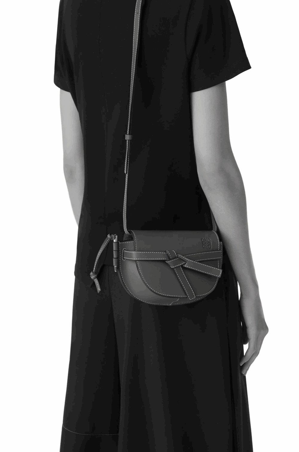 LOEWE GATEロエベゲートミニショルダーバッグ タン - 画像 (8)