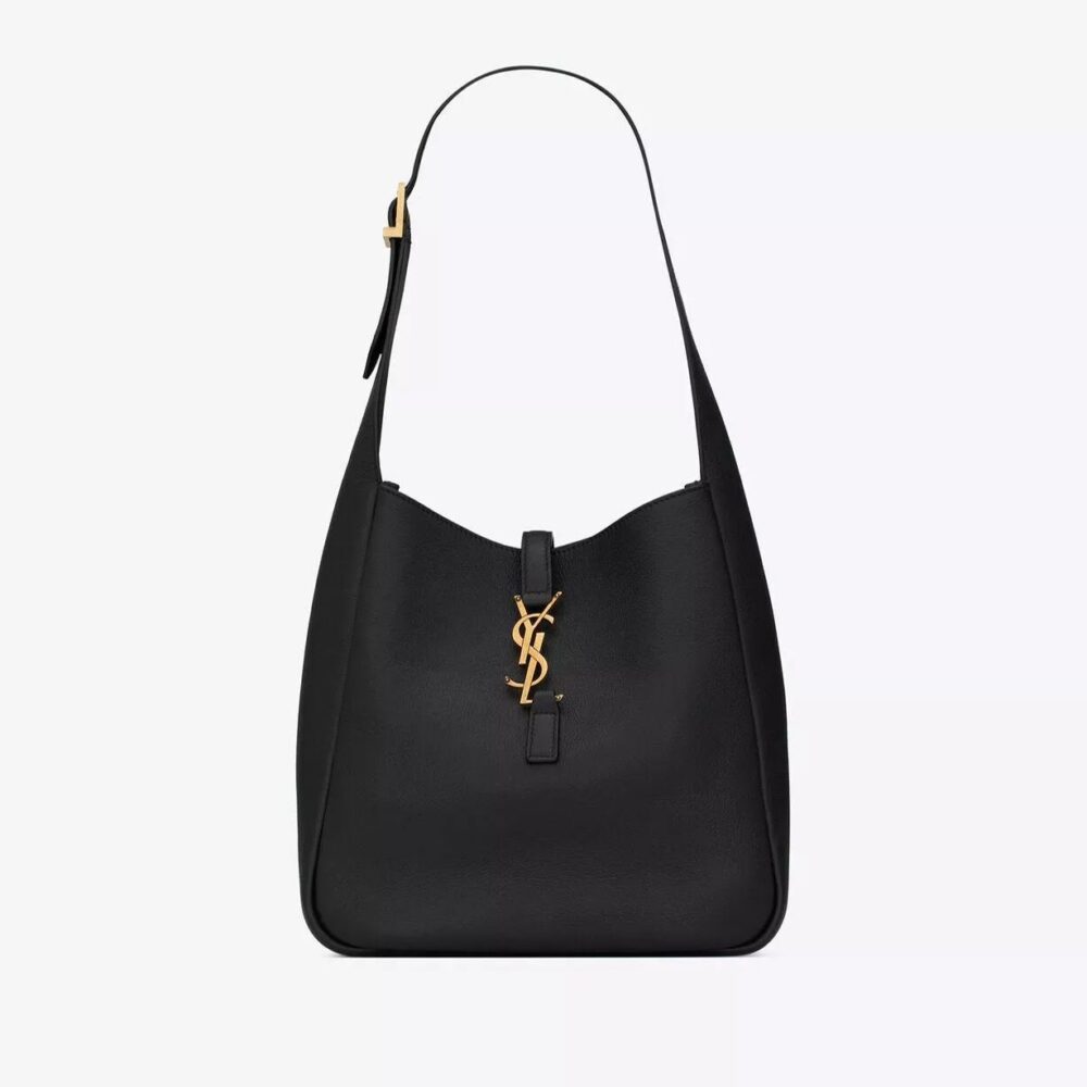 SAINT LAURENT 【新商品発売】LE 5 7 レザースモールHOBOバッグ-BUYMA - 画像 (2)