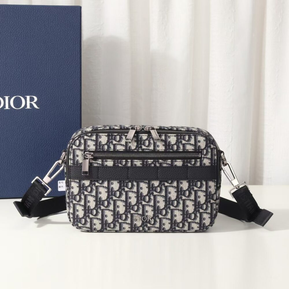 DIOR★オブリーク ジャカード ショルダーバッグ 22*15*6CM - 画像 (10)