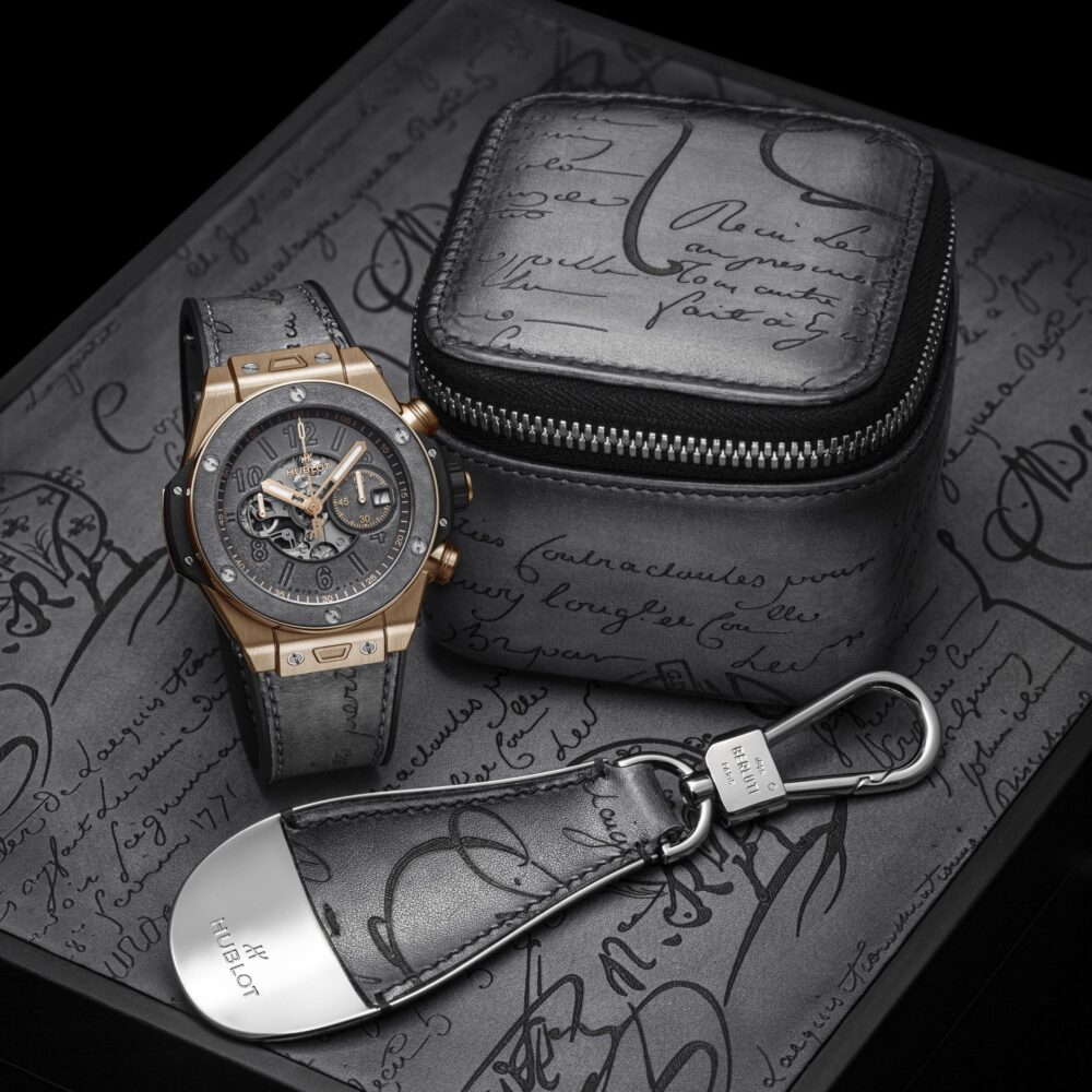 421.OX.0580.VR.JBER23 ビッグ・バン ウニコ ベルルッティ アルミニオ キングゴールド 44MM - 画像 (4)