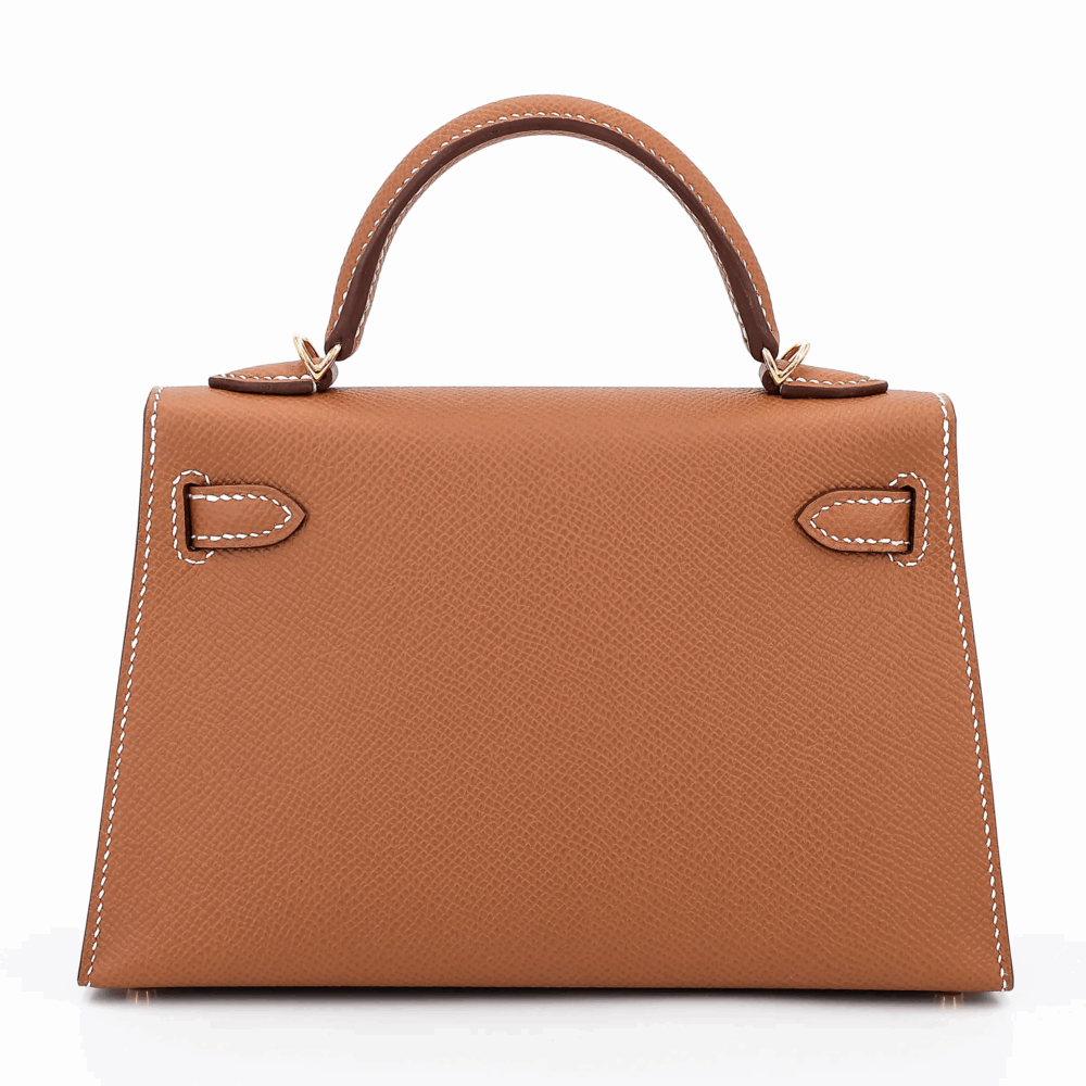 ランク NS 未使用品 HERMÈS エルメス ミニケリー2 ゴールド (37) エプソン ゴールド金具 W刻印 - 画像 (2)