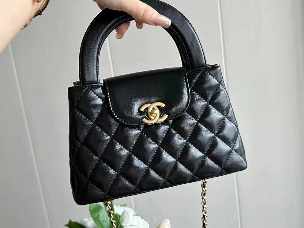 【24C/2色展開★】CHANEL トップハンドルフラップバッグ - 画像 (2)