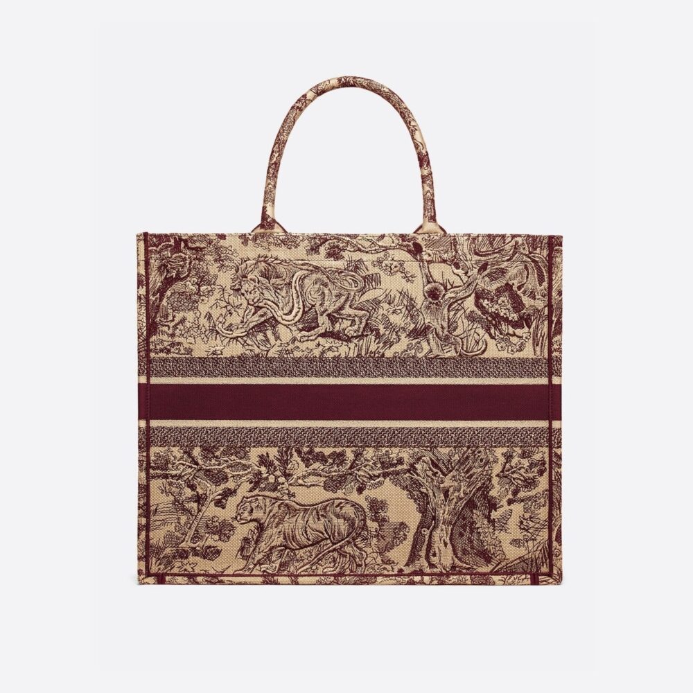 【DIOR】入手困難！セレブ芸能人御用達?ロゴ アニマル 刺繍 バッグ トート 選べる4色 - 画像 (6)