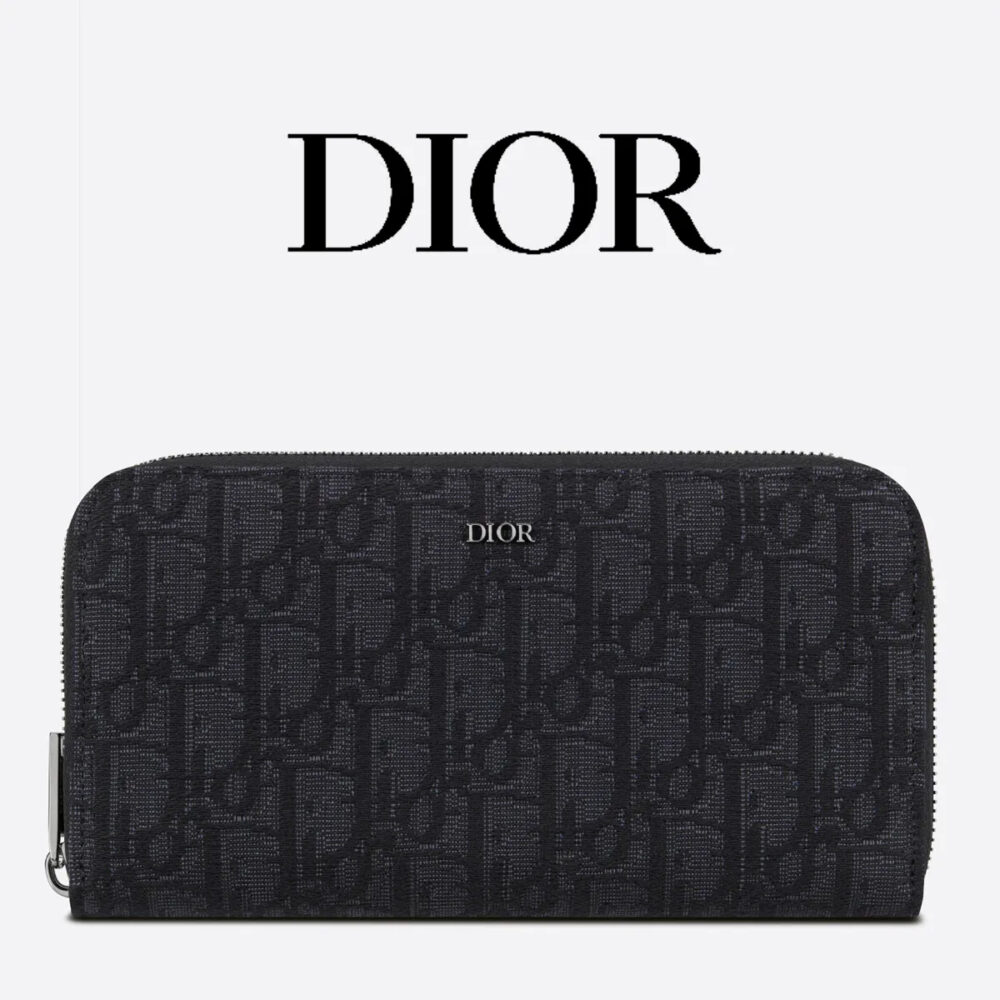 DIOR*オブリークジャガード ロングウォレット*モノグラム財布 - 画像 (4)