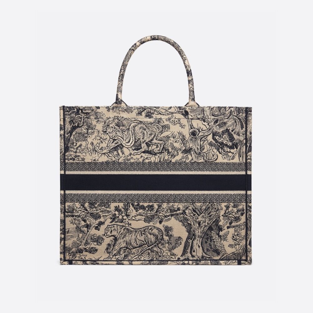 【DIOR】入手困難！セレブ芸能人御用達?ロゴ アニマル 刺繍 バッグ トート 選べる4色 - 画像 (3)