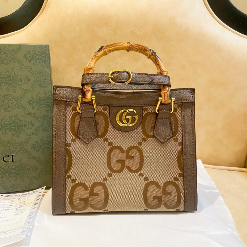 GUCCI 〔グッチ ダイアナ〕ミニ トートバッグ - 画像 (4)