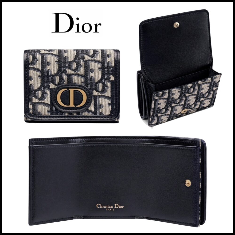 【DIOR】【すぐ届く】大人気★国内発送【DIOR】ディオール オブリーク ミニウォレット【財布】 - 画像 (2)