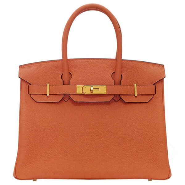 【HERMES】エルメス バーキン 30CM トゴ ゴールド金具