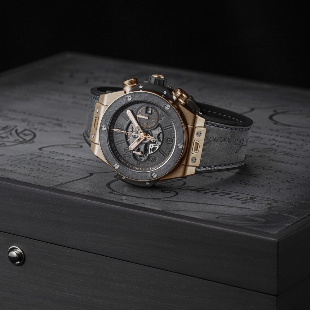 421.OX.0580.VR.JBER23 ビッグ・バン ウニコ ベルルッティ アルミニオ キングゴールド 44MM - 画像 (2)
