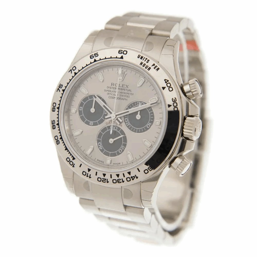 コスモグラフ デイトナ オイスター 40 mm ホワイトゴールド - 画像 (3)