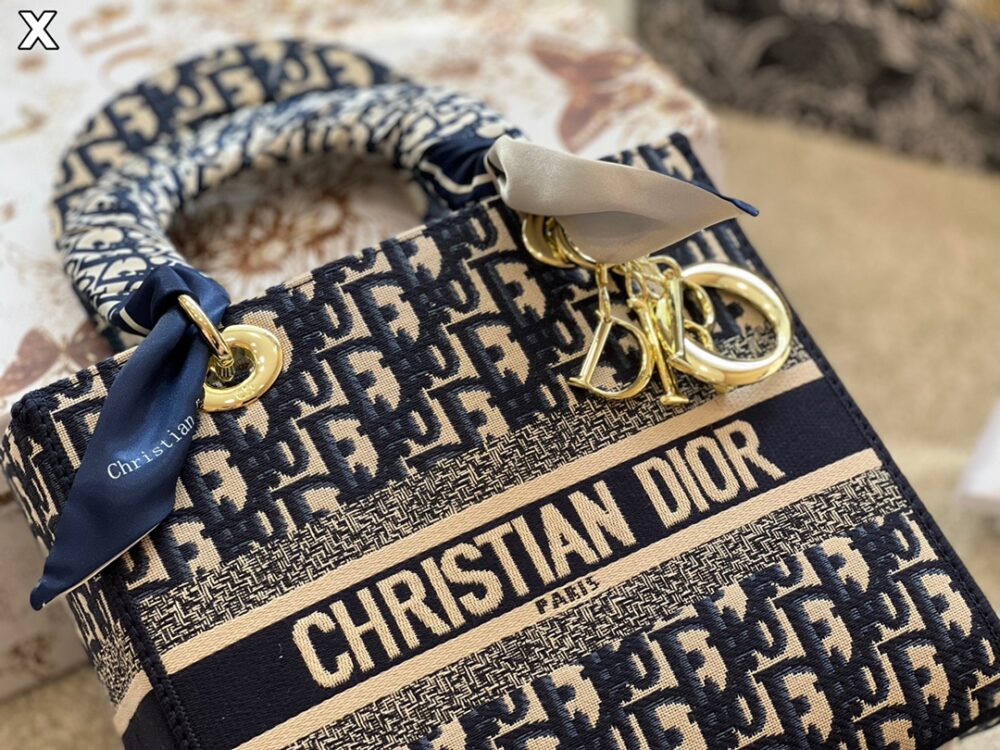 Diorディオールダイアモンドバッグ 21秋冬新作高級立体刺繍 - 画像 (9)