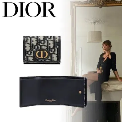 【DIOR】【すぐ届く】大人気★国内発送【DIOR】ディオール オブリーク ミニウォレット【財布】