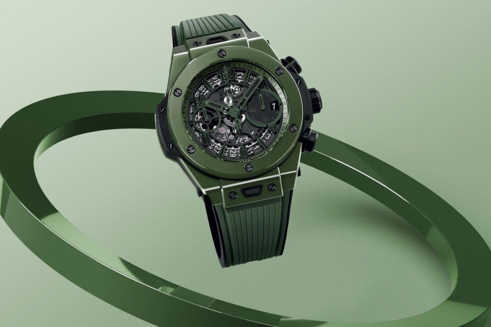 441.GX.5210.RX ビッグ・バン ウニコ ダークグリーンセラミック 42MM - 画像 (2)