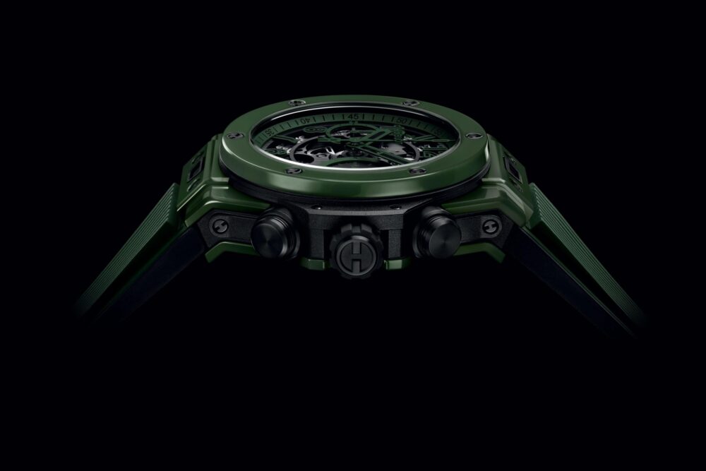 441.GX.5210.RX ビッグ・バン ウニコ ダークグリーンセラミック 42MM - 画像 (4)