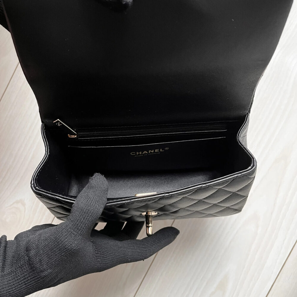《可愛い一級品》CHANEL トップハンドル ミニフラップバッグ - 画像 (5)