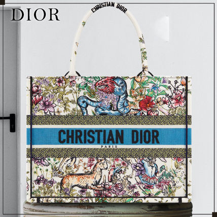 【DIOR】★DIOR BOOK TOTE ミディアムバッグ★M1296ZRUV_M941-BUYMA