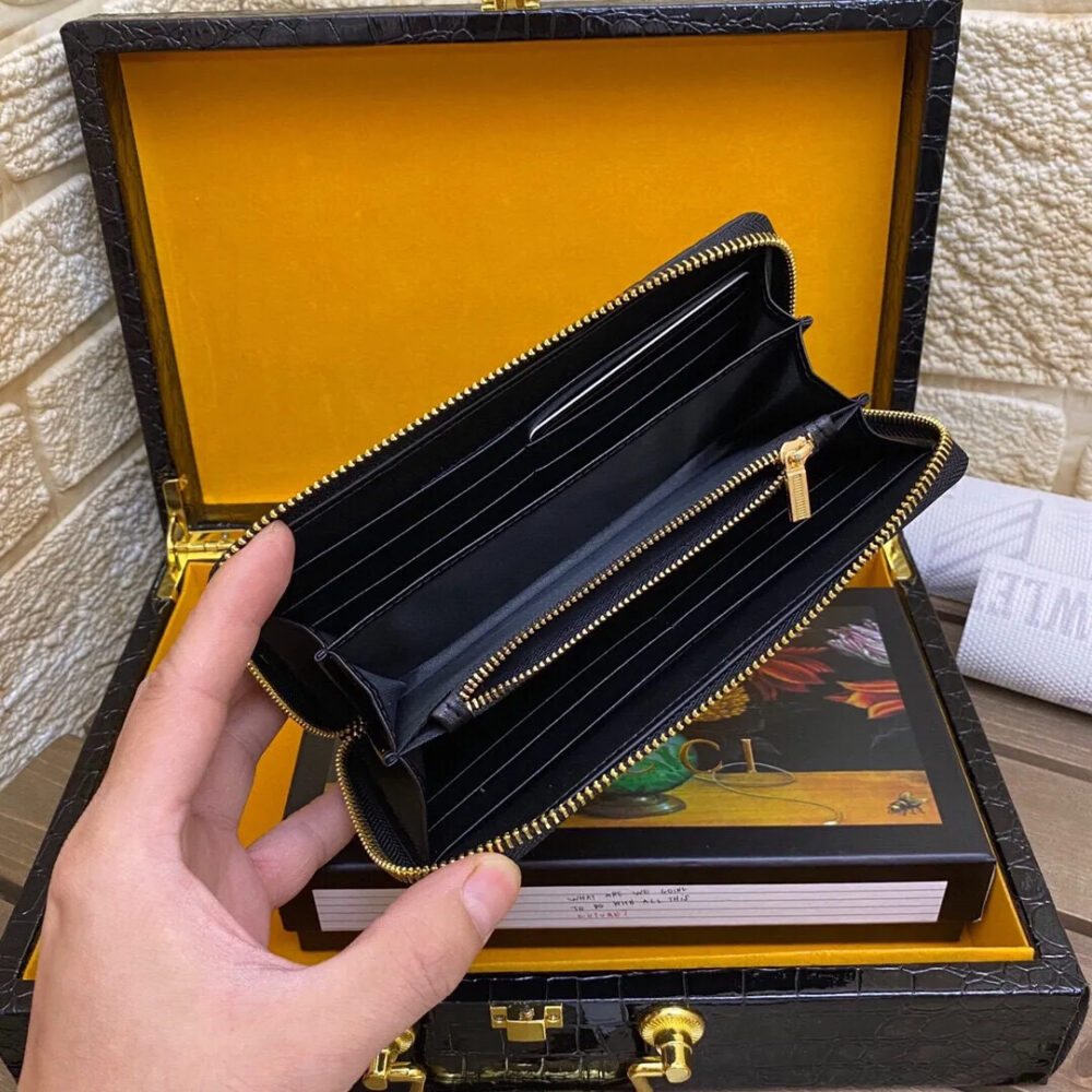 【GUCCI 公式 旗艦店】グッチ 財布 当日出荷 好評に付き再入荷！21*10*2.5CM - 画像 (6)
