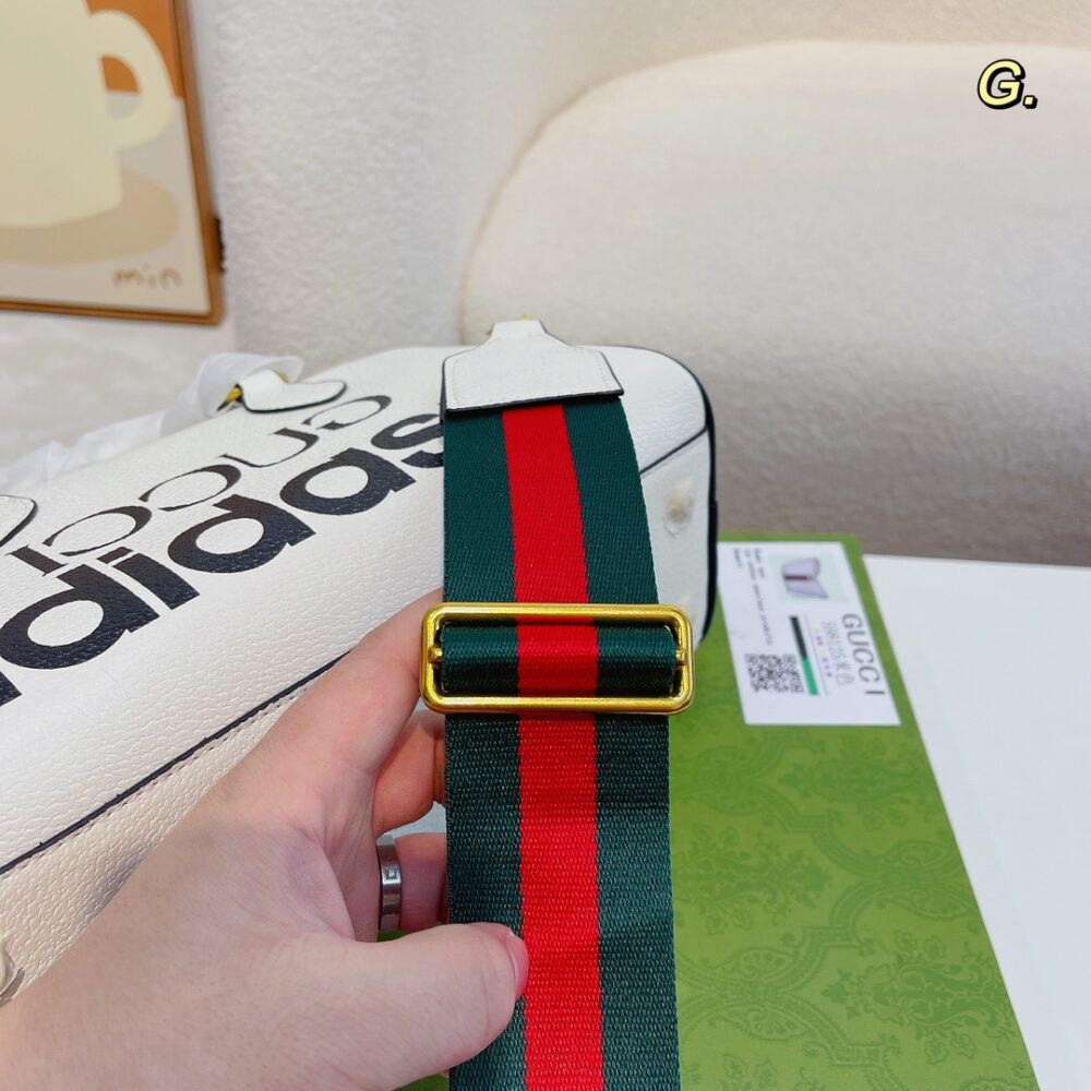 ADIDAS X GUCCI ミニ ダッフルバッグ 28 X 16 X 12CM - 画像 (14)