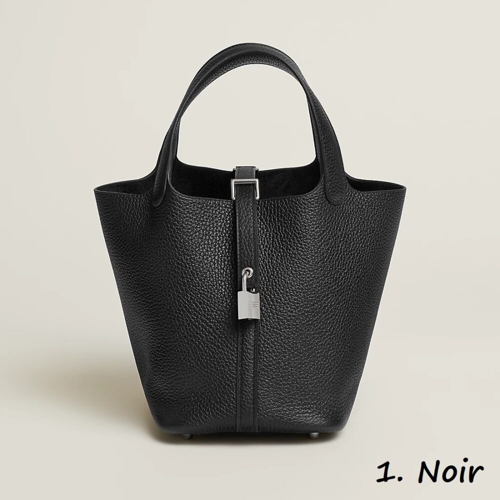 HERMES エルメス ピコタン PM ブラック トリヨン - 画像 (2)
