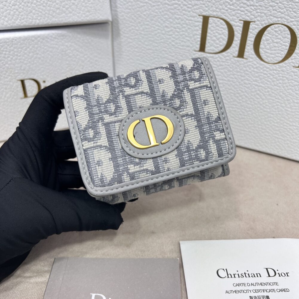 【限定】DIOR❤️30 Montaigneショートウォレット 免税 - 画像 (6)