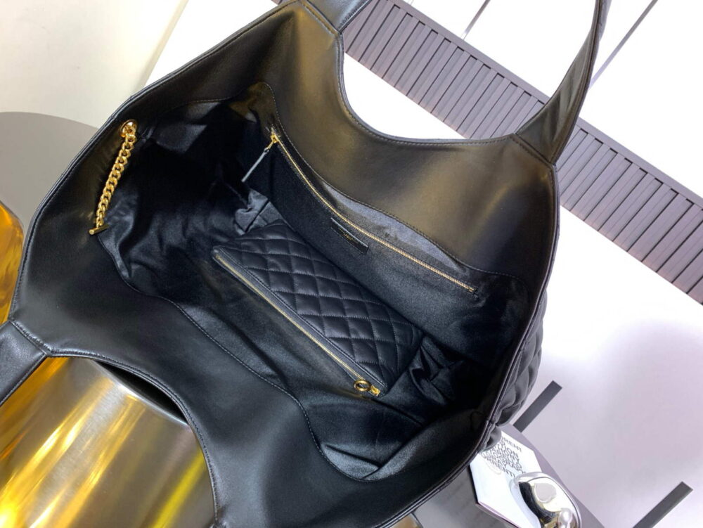 Saint Laurent icare maxiショッピングバッグ-ブラック - 画像 (6)