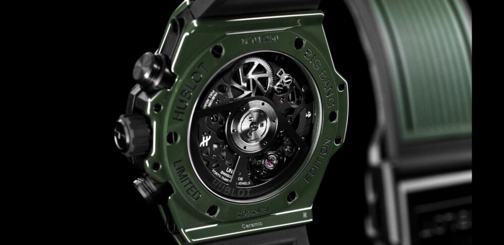 441.GX.5210.RX ビッグ・バン ウニコ ダークグリーンセラミック 42MM - 画像 (5)