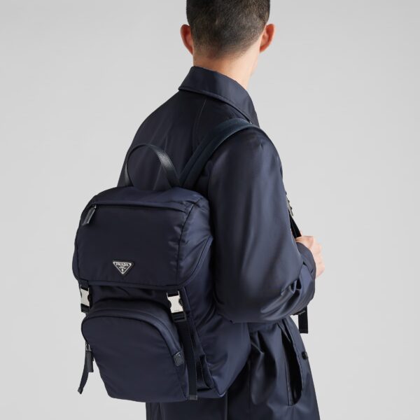 Re-Nylon xサフィアーノレザー バックパック