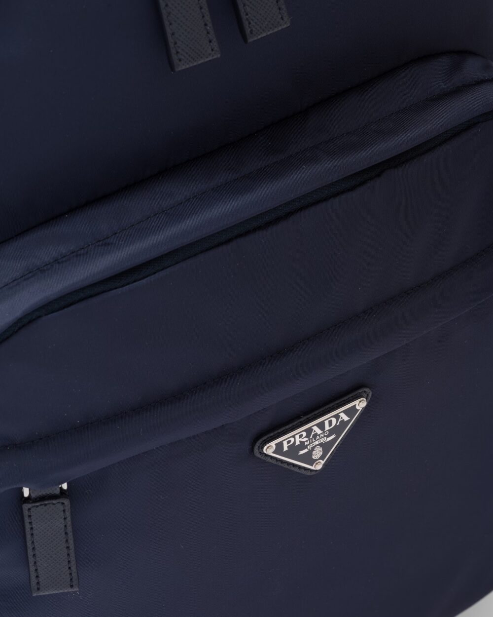 プラダ prada ビジネス メンズ 黒 バックパック Re-Nylon xサフィアーノレザー - 画像 (4)
