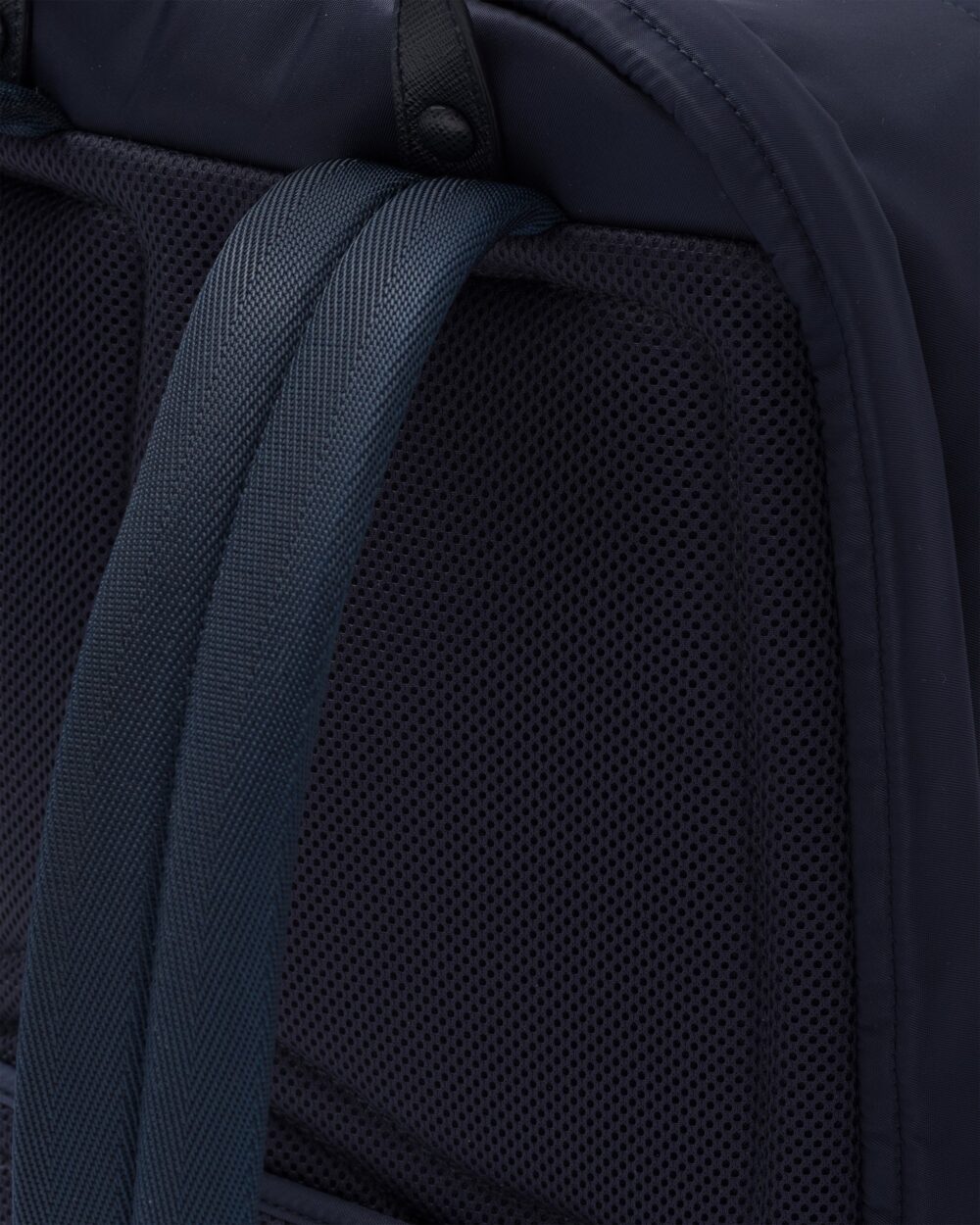 プラダ prada ビジネス メンズ 黒 バックパック Re-Nylon xサフィアーノレザー - 画像 (6)