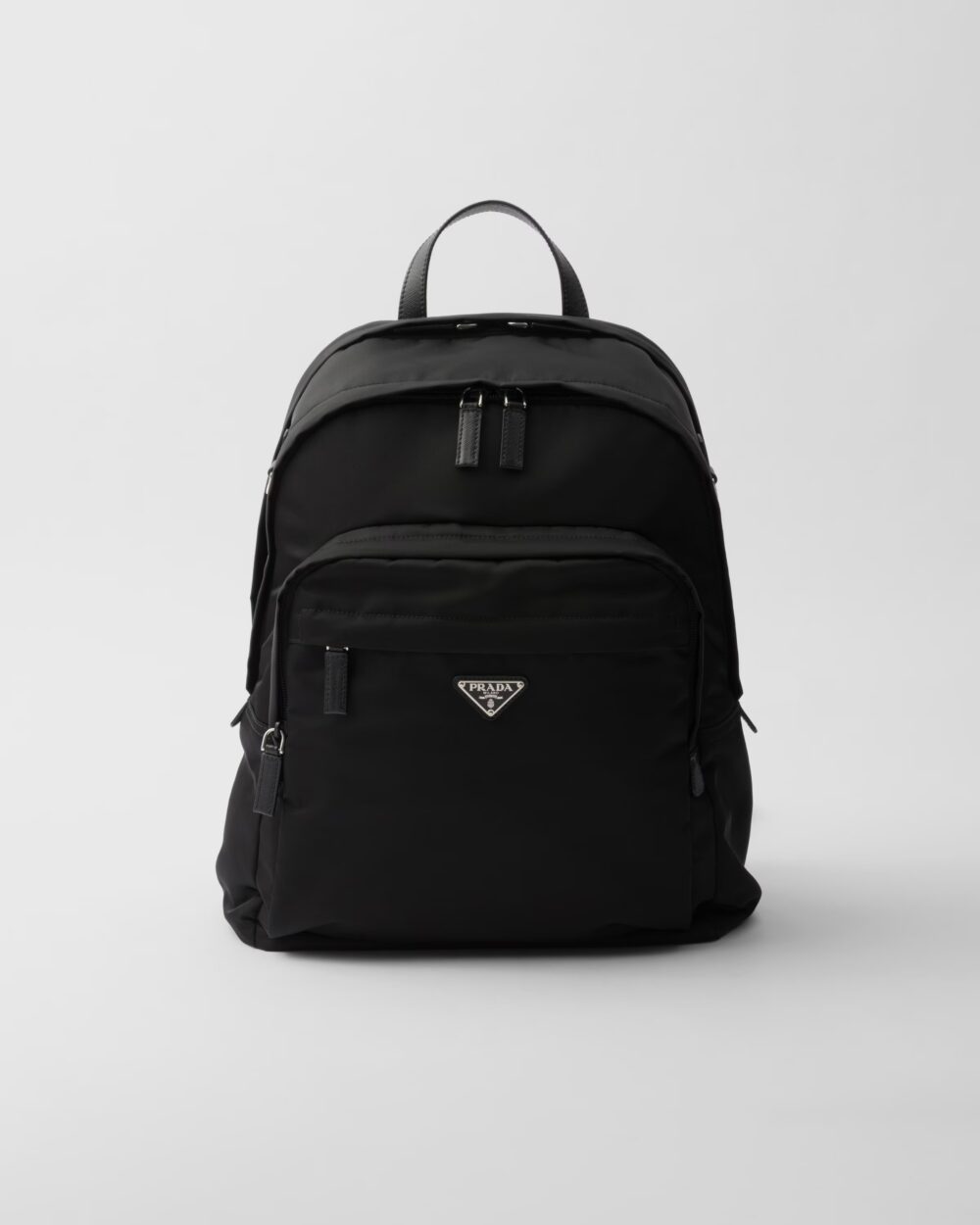 プラダ prada ビジネス メンズ 黒 バックパック Re-Nylon xサフィアーノレザー - 画像 (8)